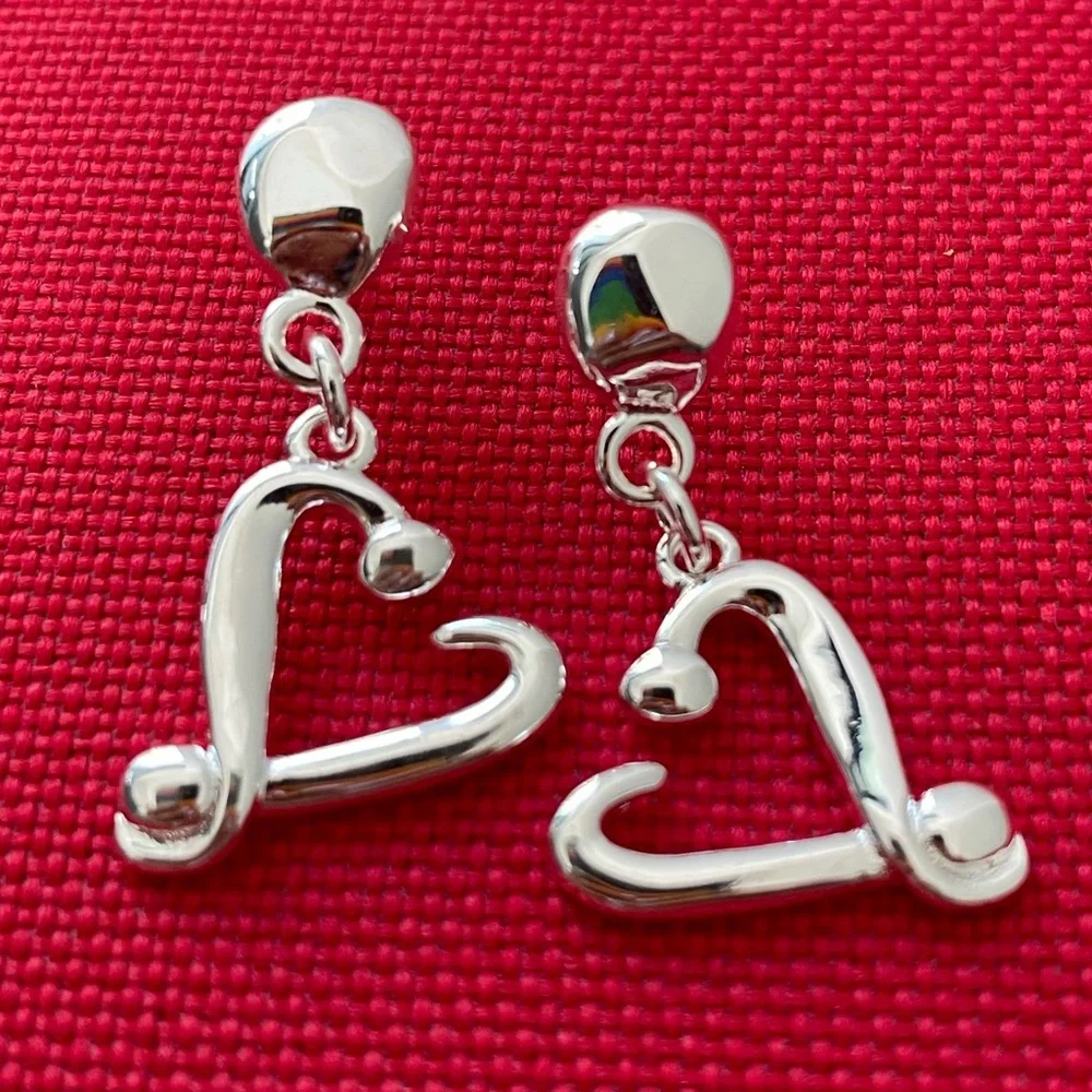 UNO de 50 earrings - One love - Silver plated